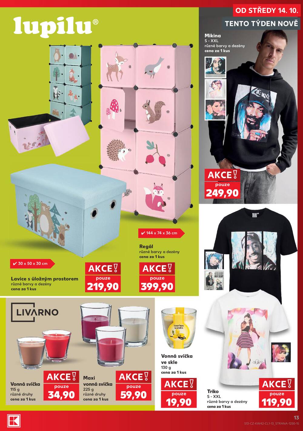 Leták Kaufland - Kaufland - Spotřební zboží - 14.10.-20.10.2026 - strana 13 Leták Kaufland - Kaufland - Spotřební zboží - 14.10.-20.10.2026 - strana 13