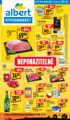 Leták Albert Supermarket Jihomoravský od 14.10. do 20.10.2026