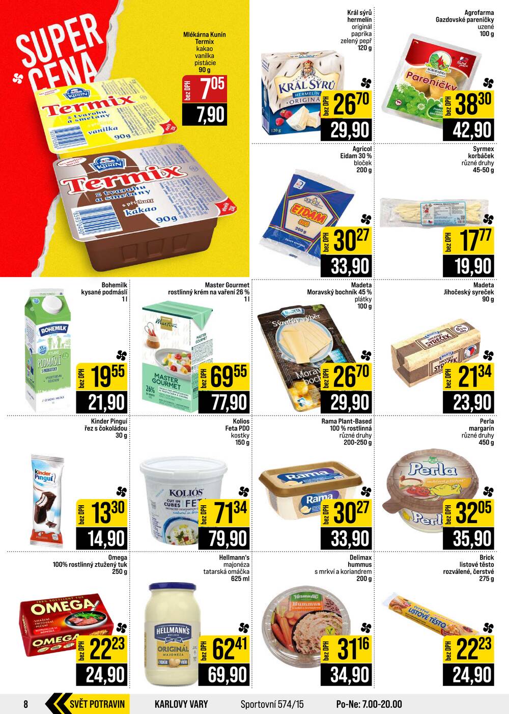 Leták JIP - JIP Cash & Carry Brno, Praha, Ostrava, Jilemnice, Pardubice, Ostrava, Karlovy Vary, Olomouc a Zlín od 14.10. do 20.10.2026 - strana 8 Leták JIP - JIP Cash & Carry Brno, Praha, Ostrava, Jilemnice, Pardubice, Ostrava, Karlovy Vary, Olomouc a Zlín od 14.10. do 20.10.2026 - strana 8