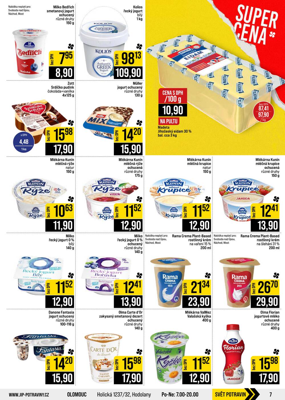 Leták JIP - JIP Cash & Carry České Budějovice, Most, Náchod, Polička, Sušice a Svoboda nad Úpou od 14.10. do 20.10.2026 - strana 7 Leták JIP - JIP Cash & Carry České Budějovice, Most, Náchod, Polička, Sušice a Svoboda nad Úpou od 14.10. do 20.10.2026 - strana 7