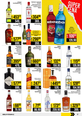 JIP Cash & Carry České Budějovice, Most, Náchod, Polička, Sušice a Svoboda nad Úpou od 14.10. do 20.10.2026