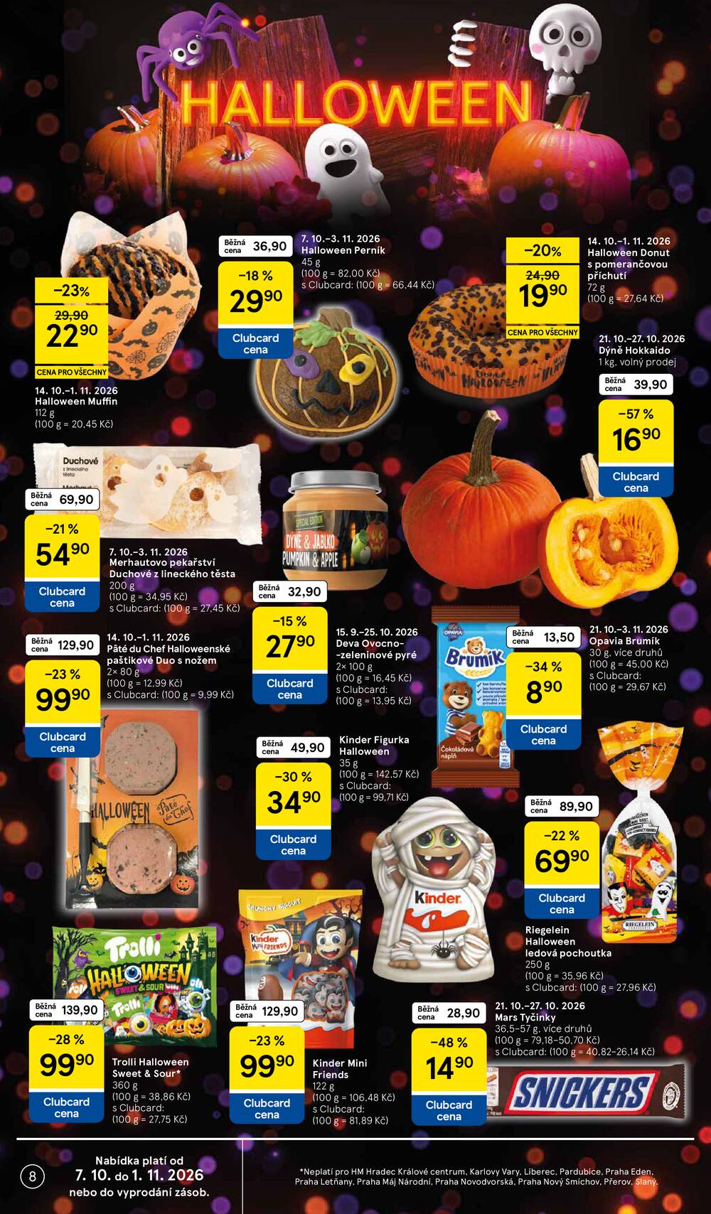 Leták Tesco - Tesco hypermarkety od 21.10. do 27.10.2026 - strana 8 Leták Tesco - Tesco hypermarkety od 21.10. do 27.10.2026 - strana 8