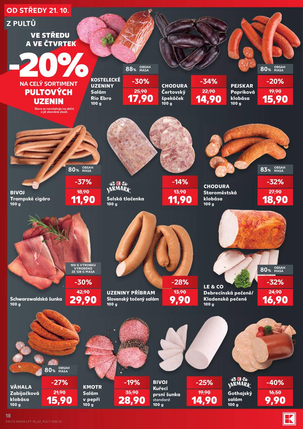 Kaufland 21.10. - 27.10. - Kaufland - Louny