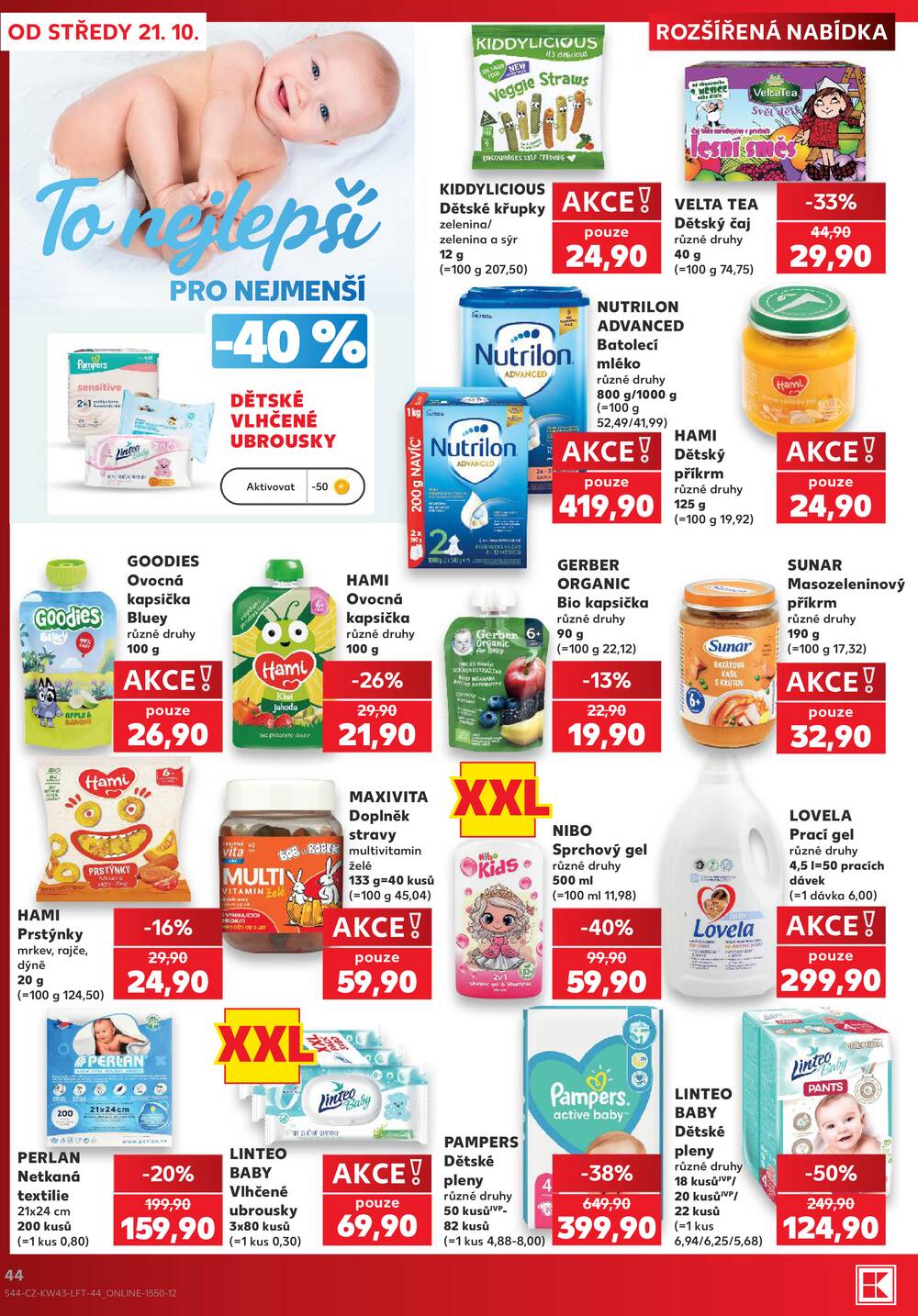 Kaufland 21.10. - 27.10. - Kaufland - Praha 4 (Michle)
