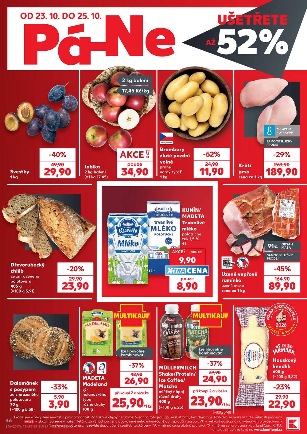 Leták Kaufland - Kaufland 21.10. - 27.10. - Kaufland - Čáslav - strana 46 Leták Kaufland - Kaufland 21.10. - 27.10. - Kaufland - Čáslav - strana 46