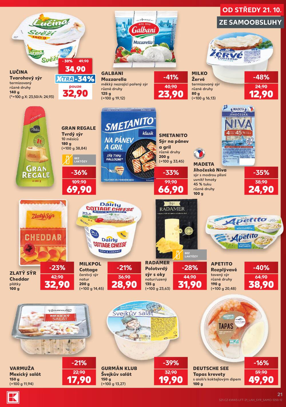 Kaufland 21.10. - 27.10. - Kaufland - Mladá Boleslav