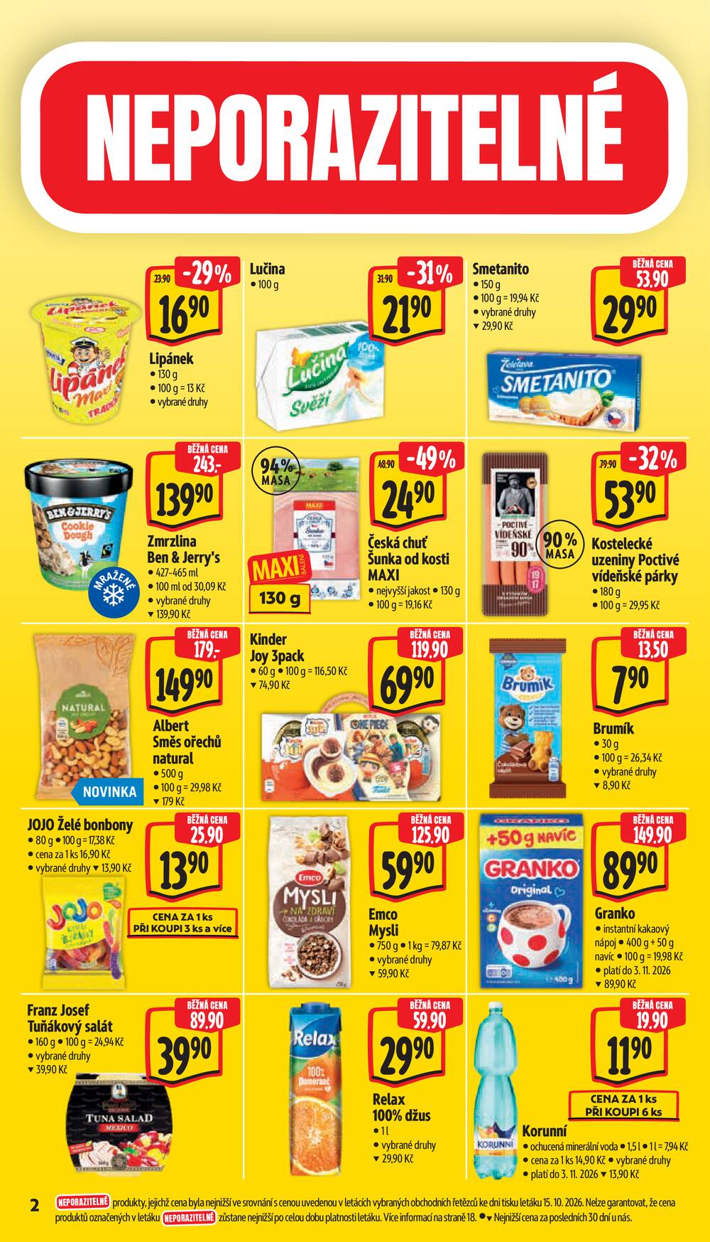 Albert Supermarket od 21.10. do 27.10.2026