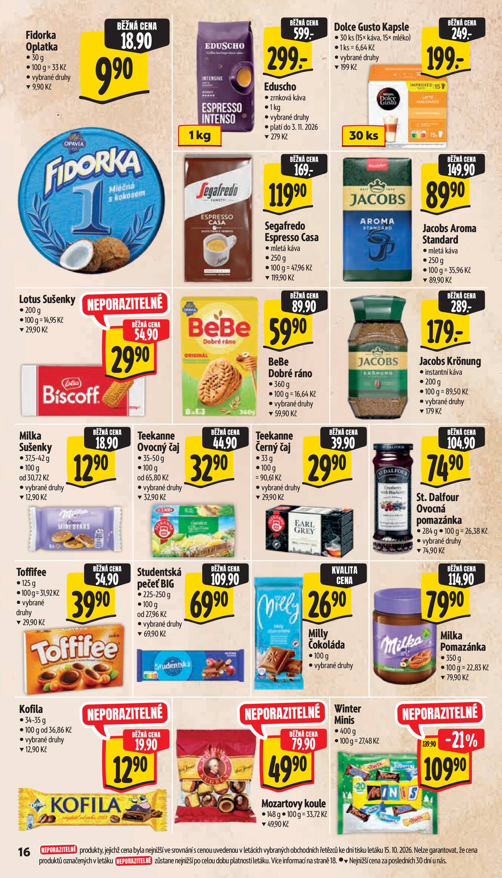 Albert Supermarket Jihomoravský od 21.10. do 27.10.2026