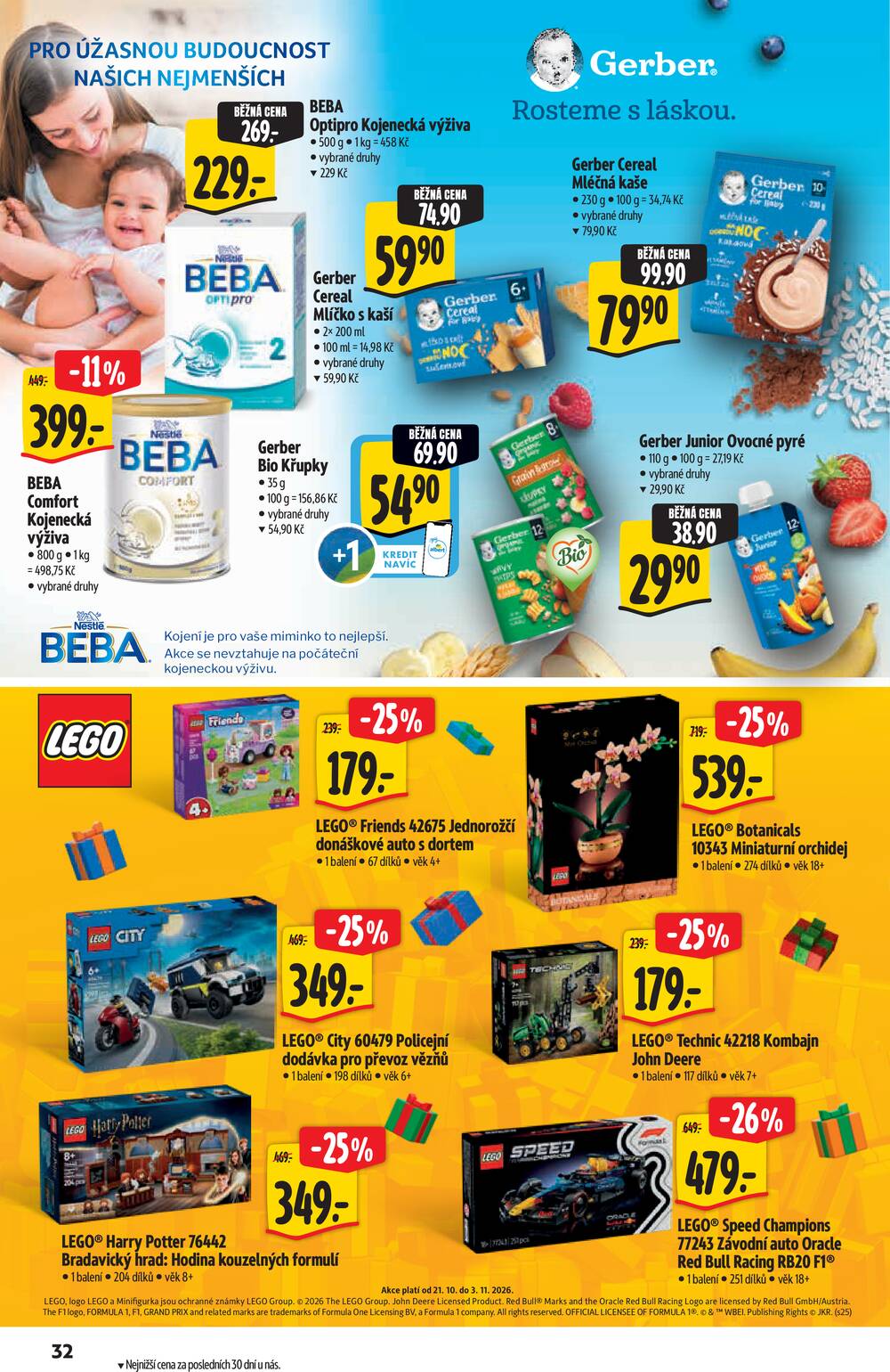Leták Albert - Albert Hypermarket katalog Brand od 21.10. do 3.11.2026 - strana 32 Leták Albert - Albert Hypermarket katalog Brand od 21.10. do 3.11.2026 - strana 32