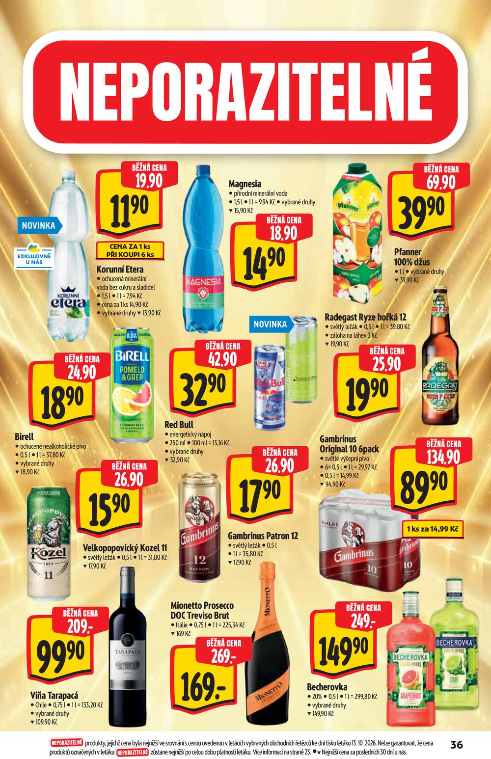 Leták Albert - Albert Hypermarket katalog Brand od 21.10. do 3.11.2026 - strana 36 Leták Albert - Albert Hypermarket katalog Brand od 21.10. do 3.11.2026 - strana 36