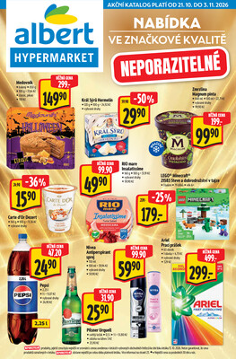 Albert - Albert  Hypermarket katalog Brand od 21.10. do 3.11.2026