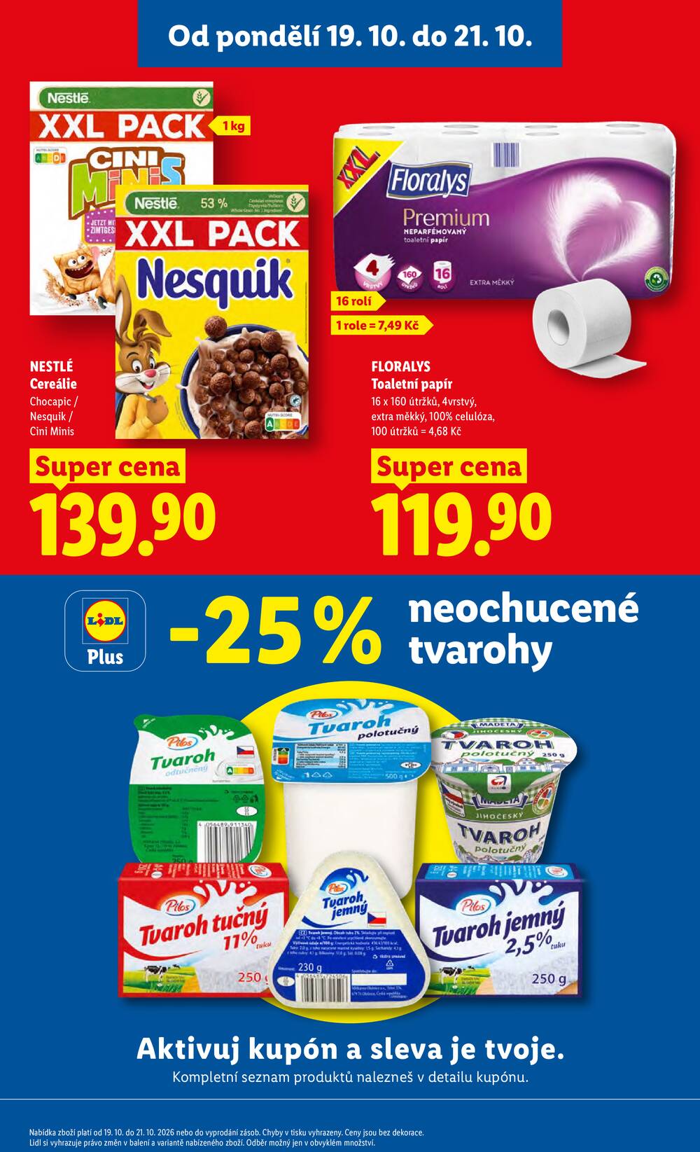 Lidl od 19.10. do 21.10.2026