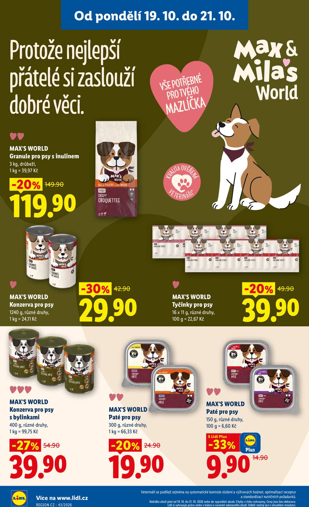 Lidl od 19.10. do 21.10.2026
