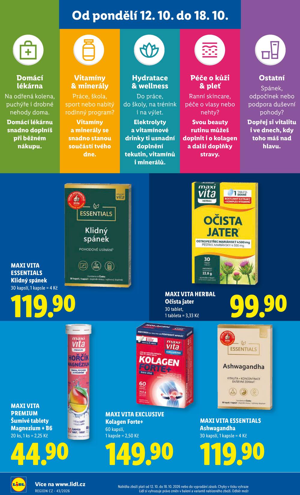 Lidl od 19.10. do 21.10.2026