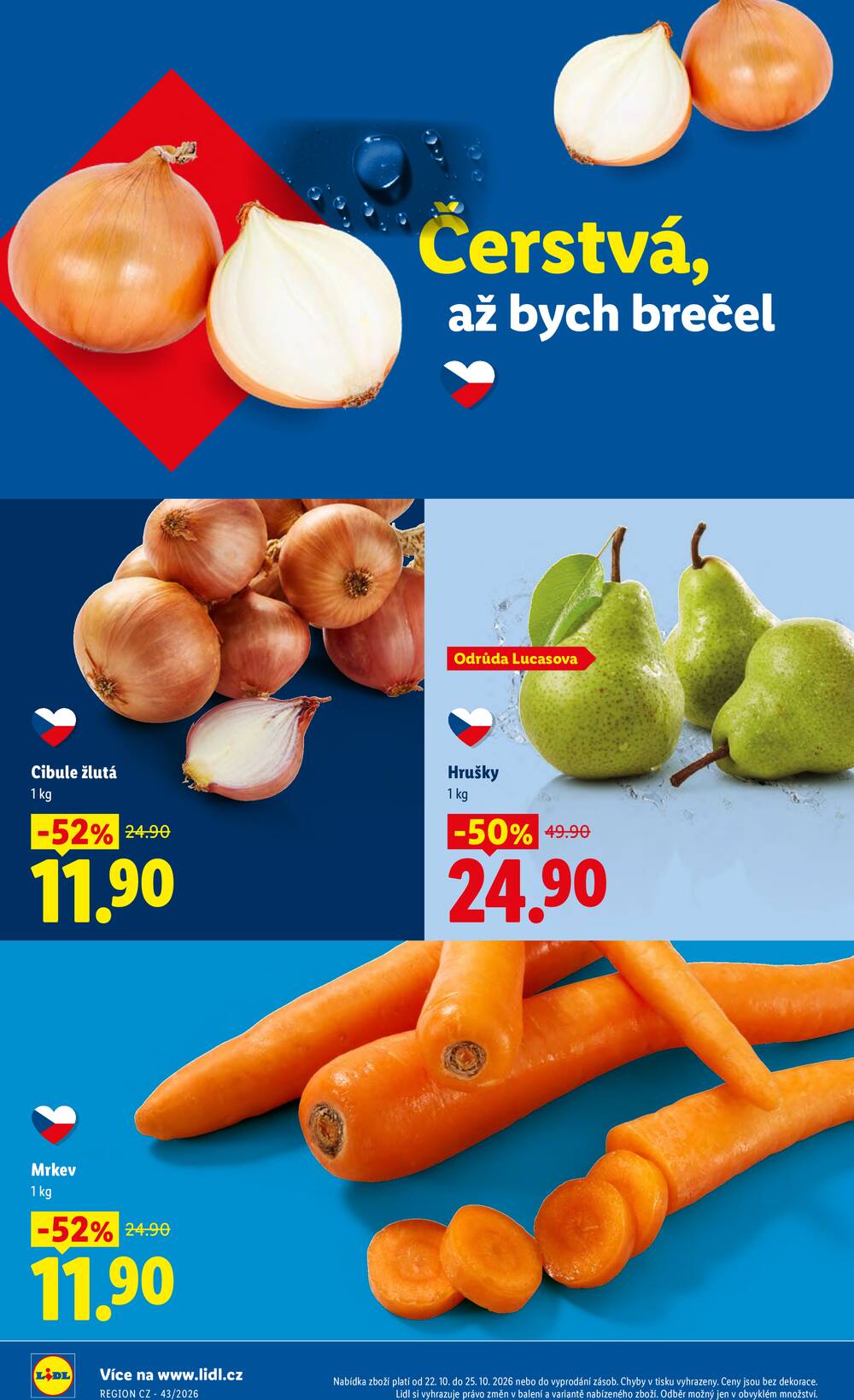 Leták Lidl - Lidl Čtvrtek od 22.10. do 25.10.2026 - strana 12 Leták Lidl - Lidl Čtvrtek od 22.10. do 25.10.2026 - strana 12