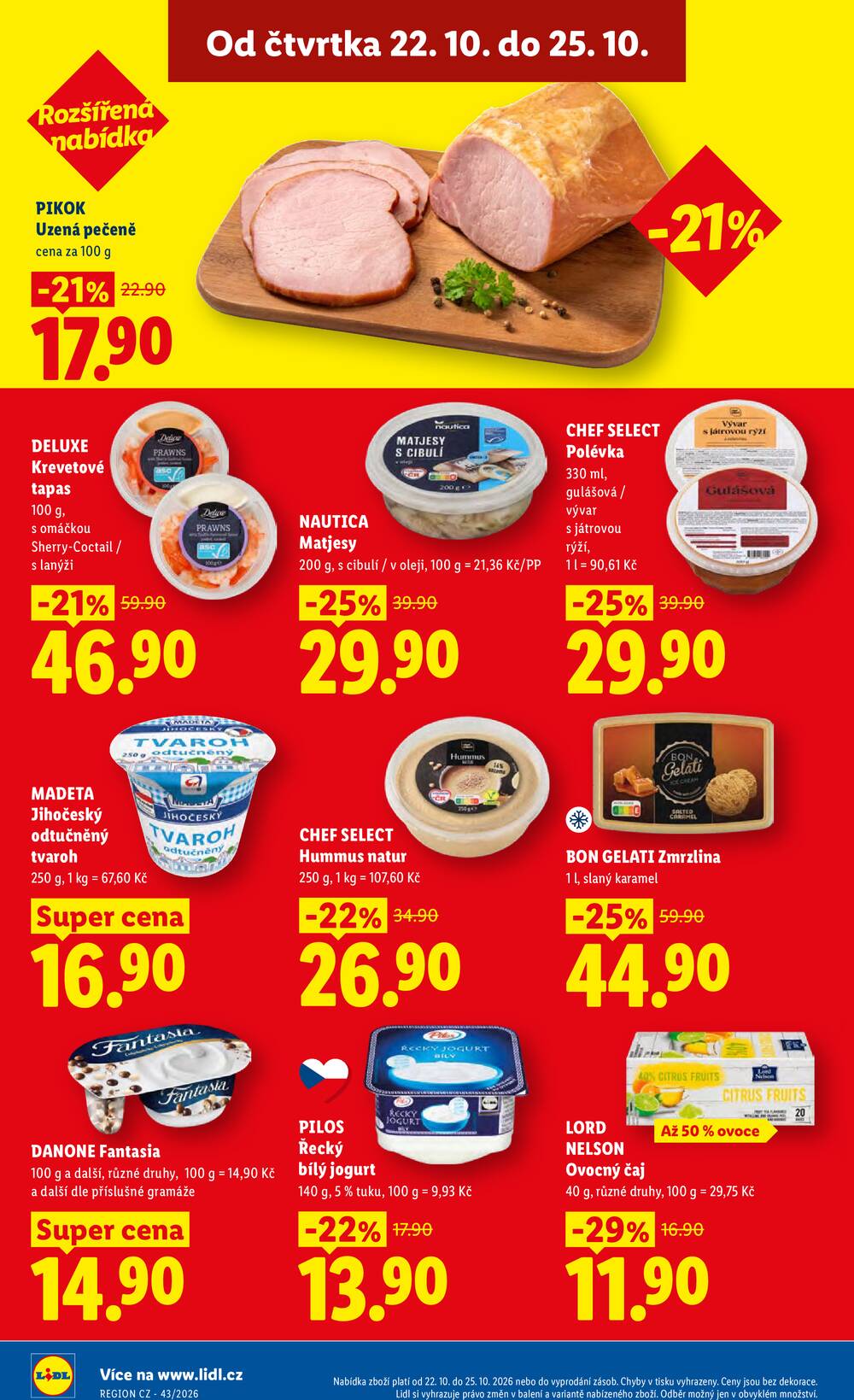 Leták Lidl - Lidl Čtvrtek od 22.10. do 25.10.2026 - strana 20 Leták Lidl - Lidl Čtvrtek od 22.10. do 25.10.2026 - strana 20