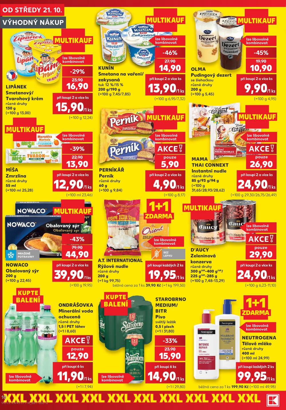 Kaufland 21.10. - 27.10. - Kaufland Poděbrady - U Garáží