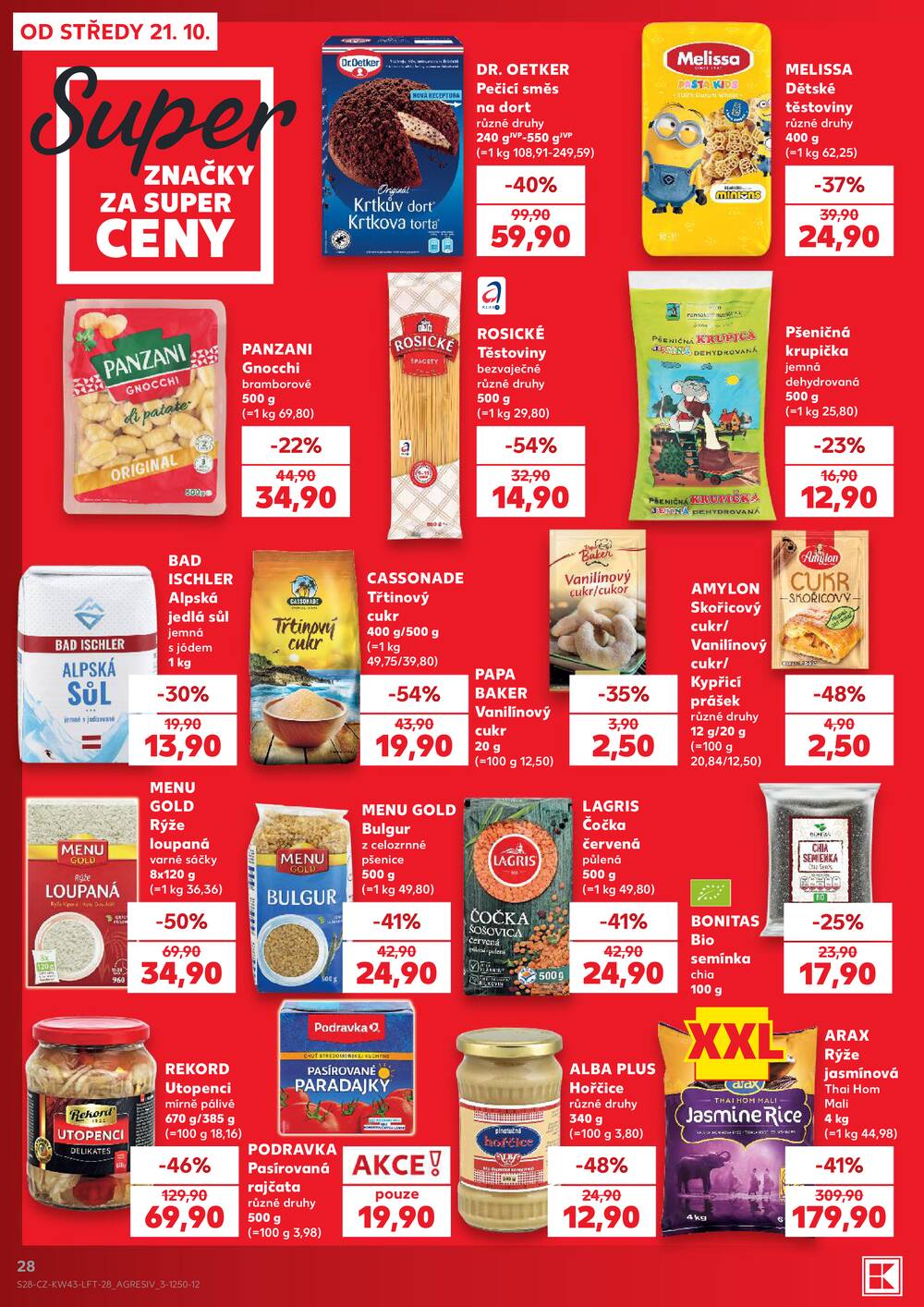Kaufland 21.10. - 27.10. - Kaufland - Kolín