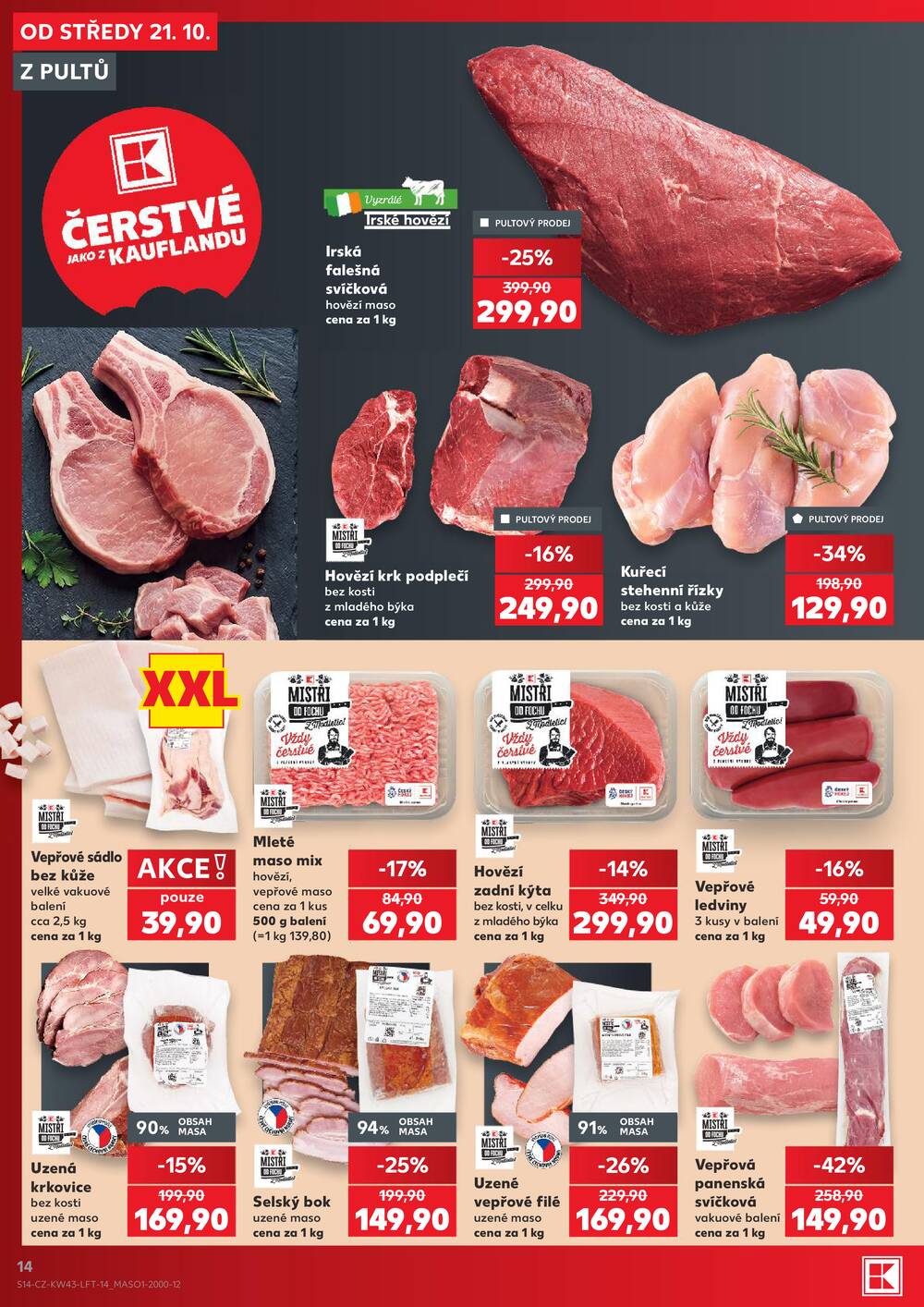 Kaufland 21.10. - 27.10. - Kaufland - Frýdek Místek
