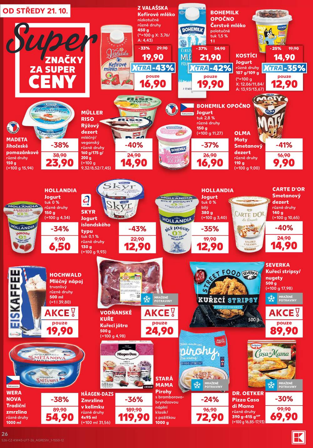 Kaufland 21.10. - 27.10. - Kaufland - Kopřivnice