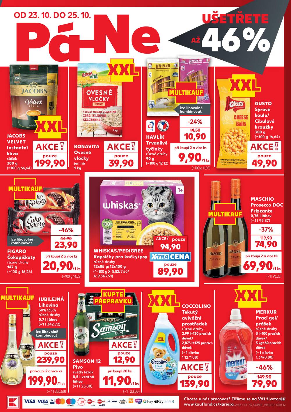 Leták Kaufland - Kaufland 21.10. - 27.10. - Kaufland - Praha 8 (Malý Klín) - strana 47