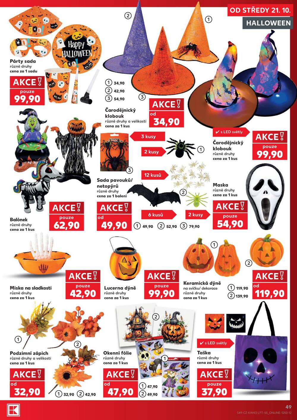 Kaufland 21.10. - 27.10. - Kaufland - Plzeň - Košutka