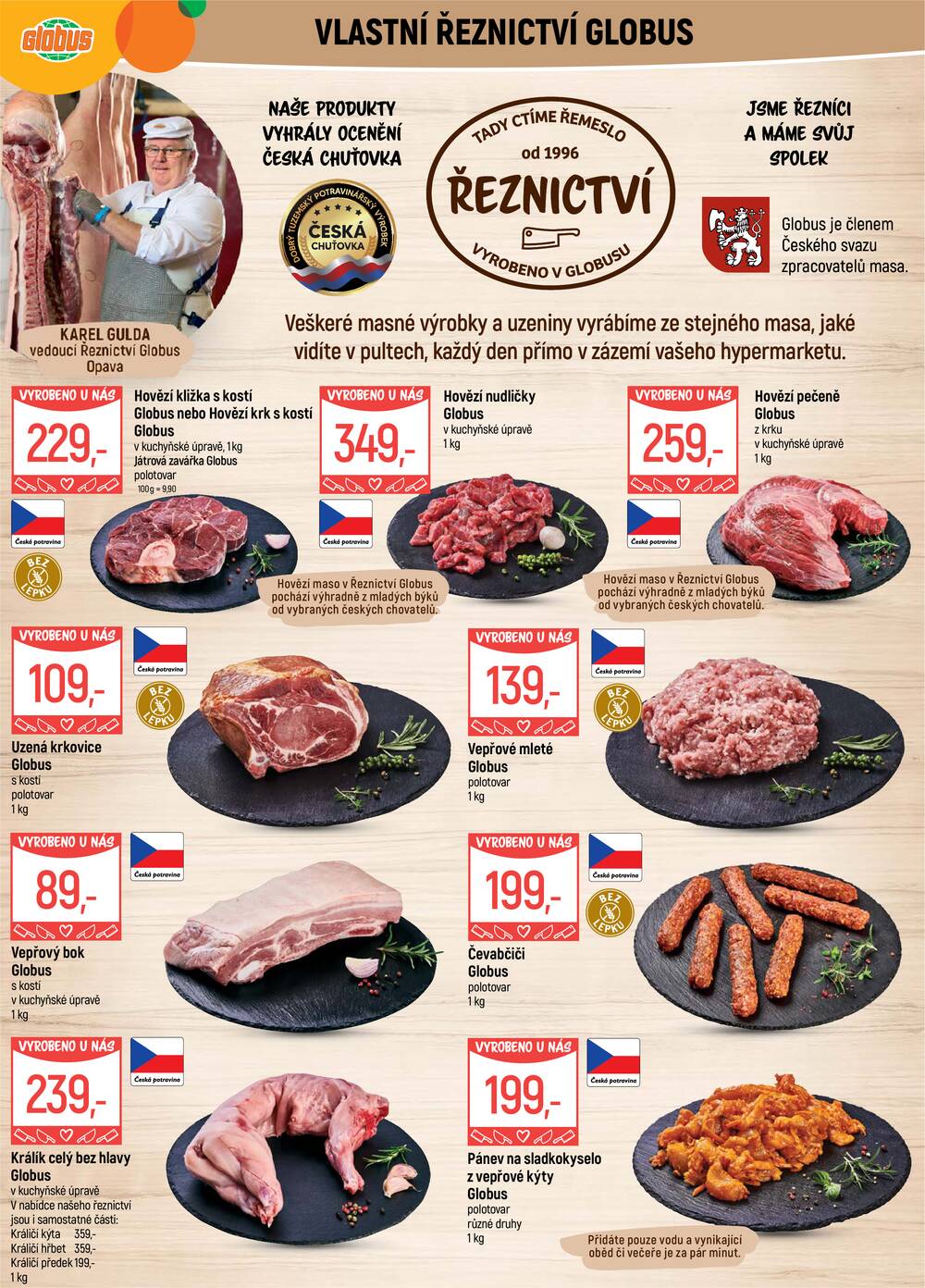 Akční leták Globus 21.10. - 27.10.2026 - Globus Opava