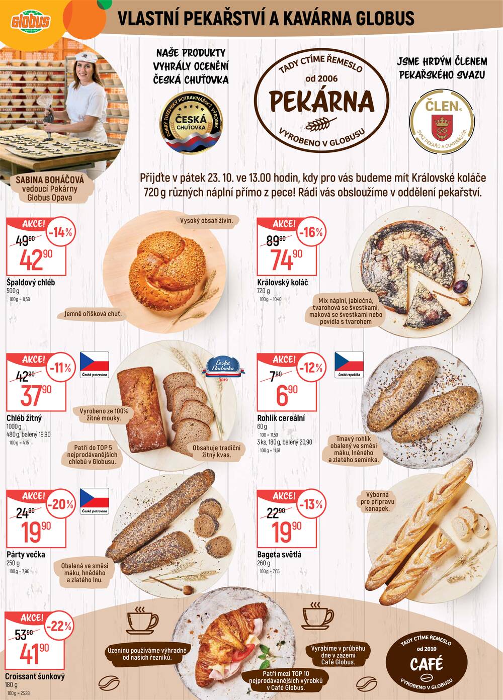 Akční leták Globus 21.10. - 27.10.2026 - Globus Opava