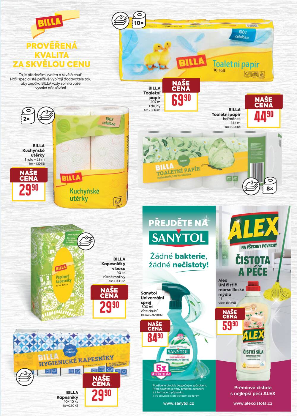 BILLA katalog Úklid od 21.10. do 10.11.2026