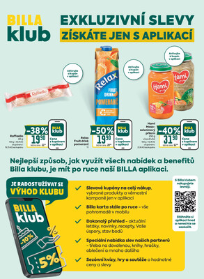 BILLA od 21.10. do 27.10.2026
