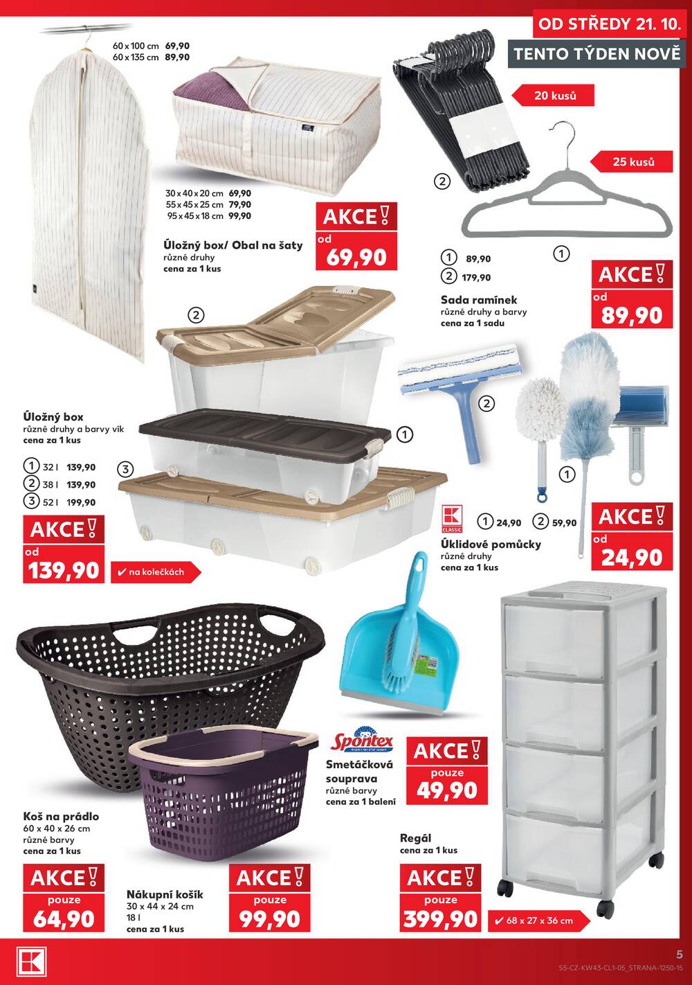 Leták Kaufland - Kaufland - Spotřební zboží - 21.10.-27.10.2026 - strana 5