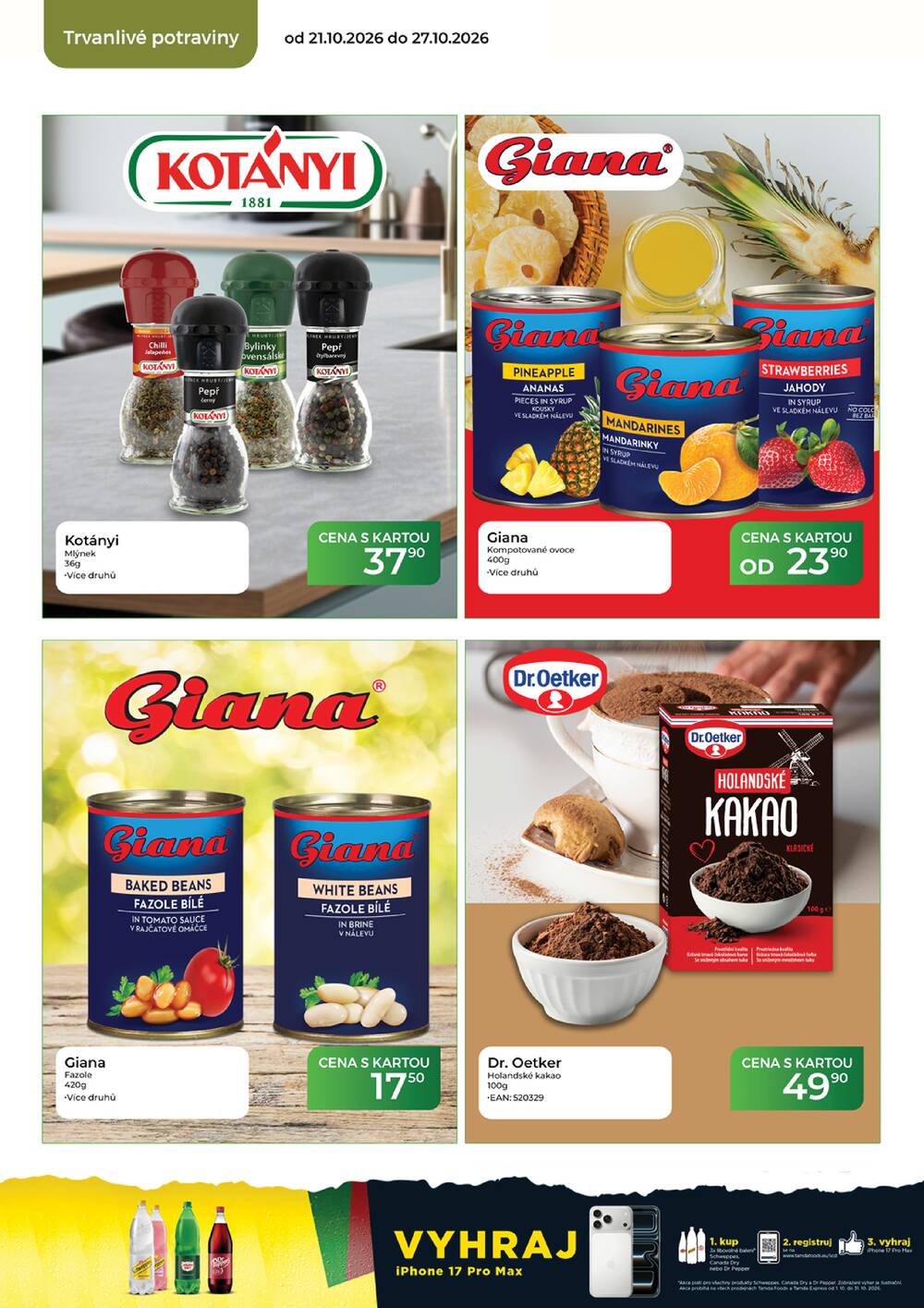 Leták Tamda Foods - Tamda Foods od 21.10. do 27.10.2026 - strana 42 Leták Tamda Foods - Tamda Foods od 21.10. do 27.10.2026 - strana 42