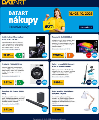 leták DATART 