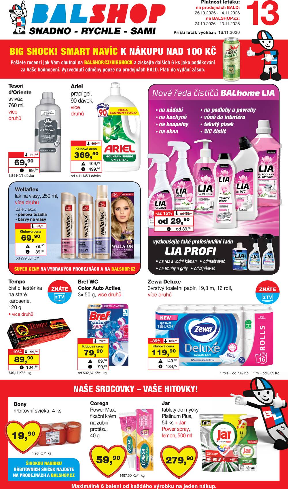 Leták Barvy a laky drogerie - Barvy a laky drogerie od 24.10. do 13.11.2026 - strana 1 Leták Barvy a laky drogerie - Barvy a laky drogerie od 24.10. do 13.11.2026 - strana 1