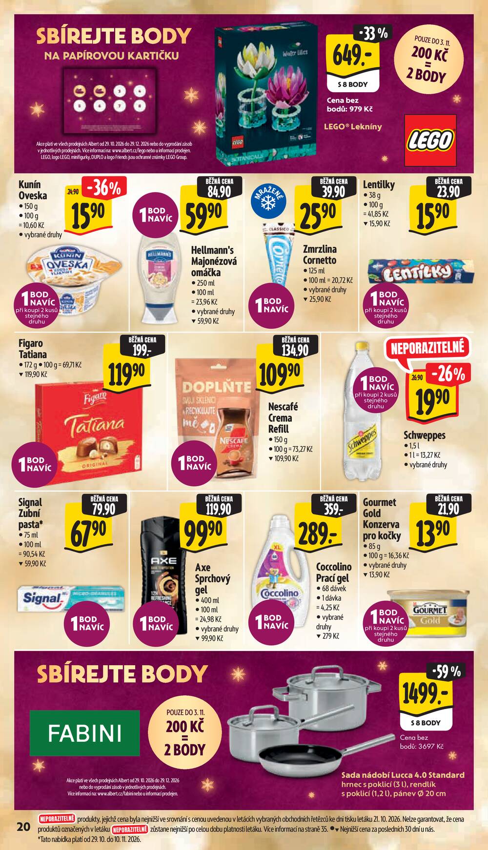 Leták Albert - Albert Hypermarket Jihomoravský od 29.10. do 3.11.2026 - strana 28 Leták Albert - Albert Hypermarket Jihomoravský od 29.10. do 3.11.2026 - strana 28