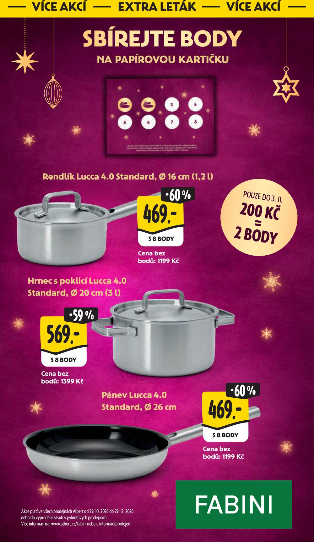 Leták Albert - Albert Hypermarket Jihomoravský od 29.10. do 3.11.2026 - strana 59 Leták Albert - Albert Hypermarket Jihomoravský od 29.10. do 3.11.2026 - strana 59