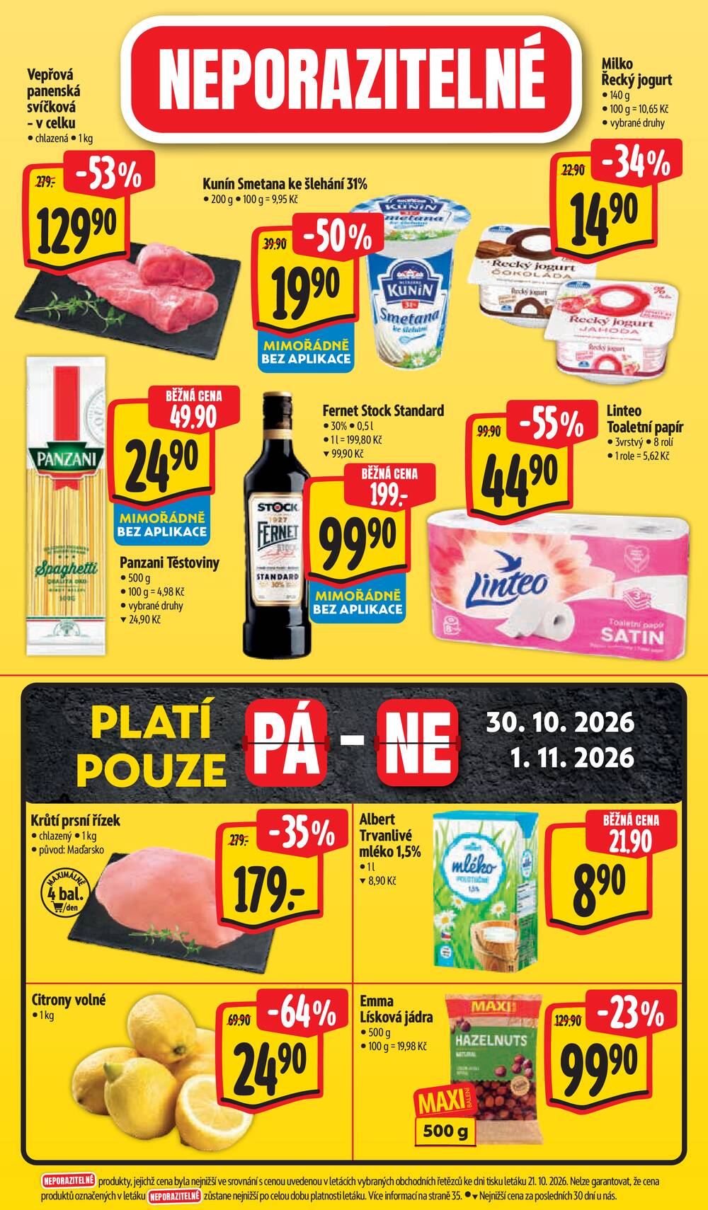 Leták Albert - Albert Hypermarket Jihomoravský od 29.10. do 3.11.2026 - strana 60 Leták Albert - Albert Hypermarket Jihomoravský od 29.10. do 3.11.2026 - strana 60