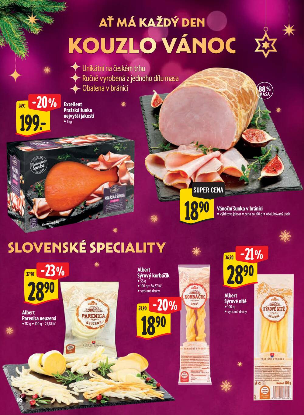 Albert Supermarket katalog Vánoce od 29.10. do 17.11.2026