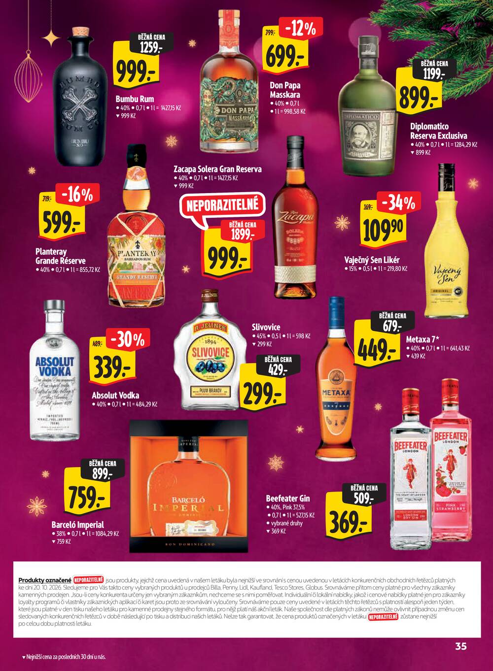 Leták Albert - Albert Supermarket katalog Vánoce od 29.10. do 17.11.2026 - strana 35