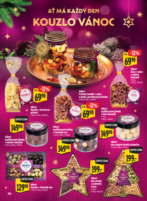Albert Supermarket katalog Vánoce od 29.10. do 17.11.2026