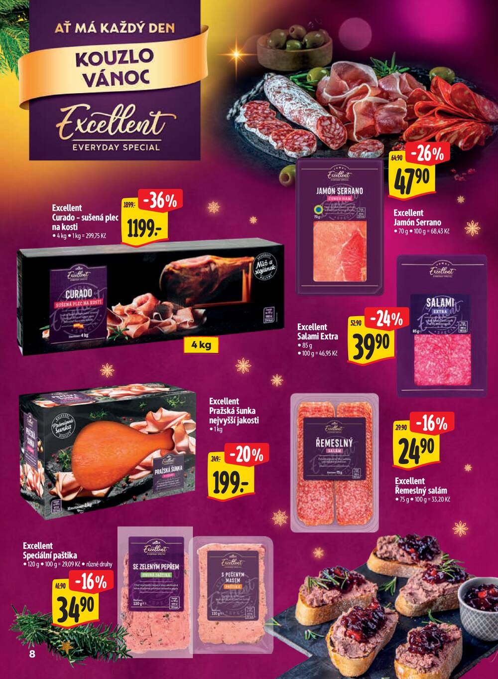 Leták Albert - Albert  Hypermarket katalog Vánoce od 29.10. do 17.11.2026 - strana 8