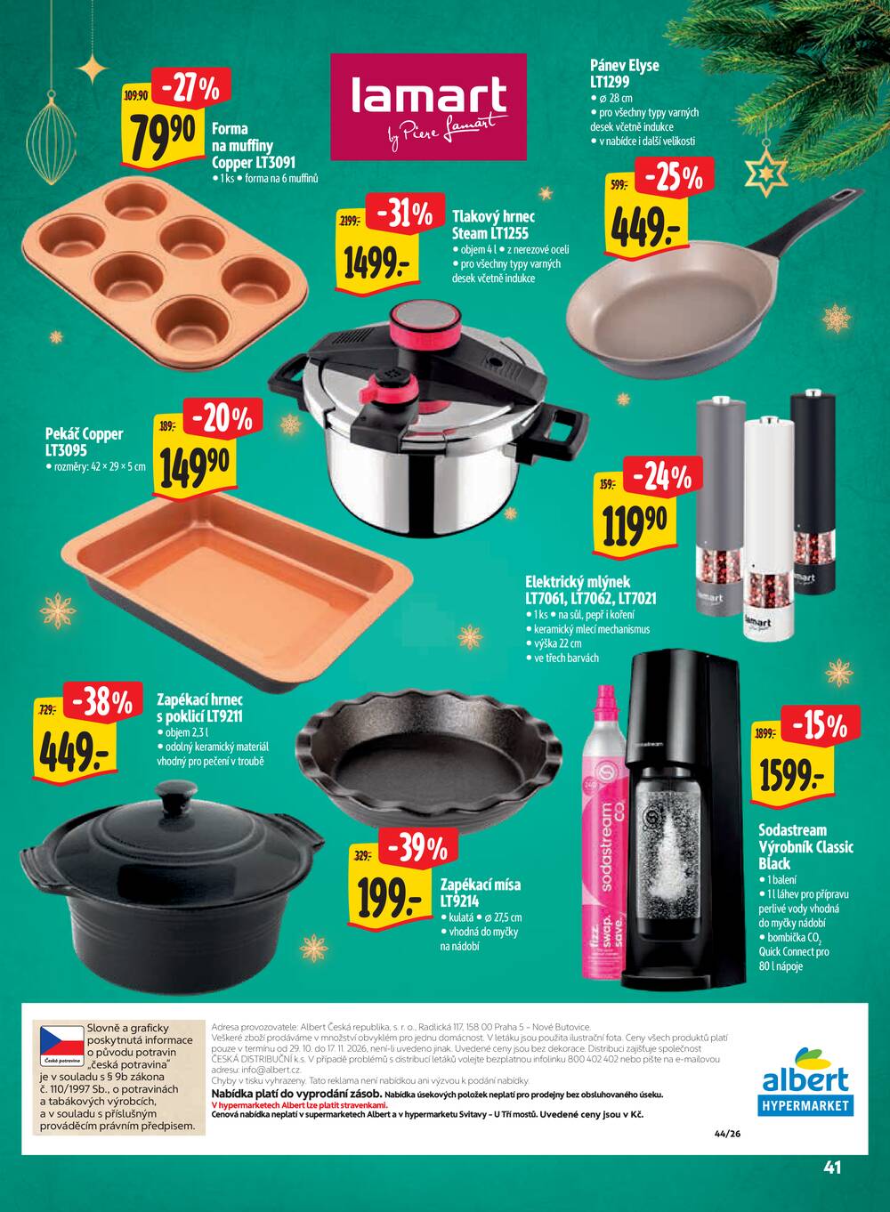 Albert  Hypermarket katalog Vánoce od 29.10. do 17.11.2026