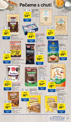 Tesco supermarkety od 29.10. do 3.11.2026