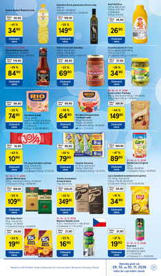 Tesco hypermarkety od 29.10. do 3.11.2026