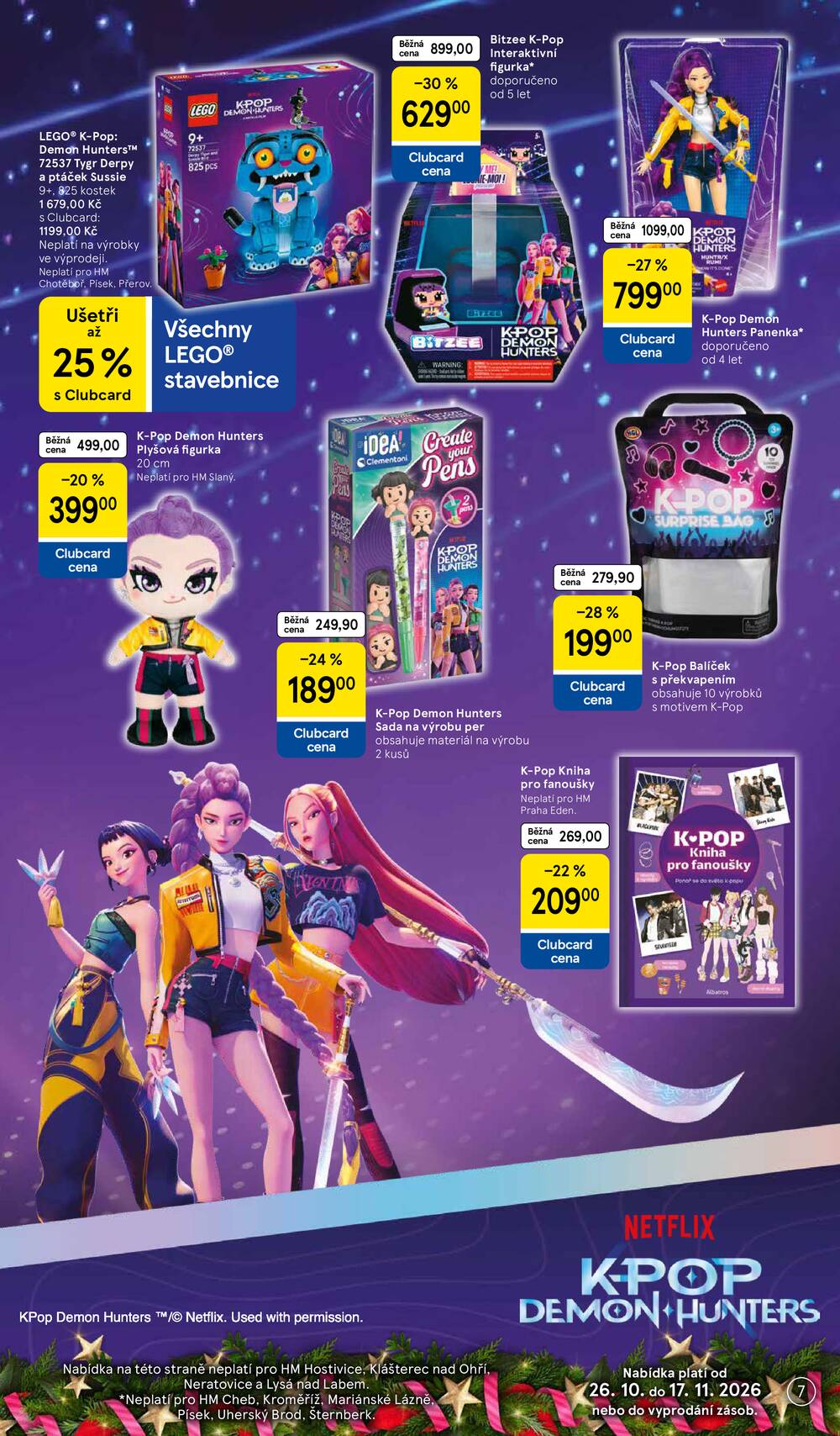 Tesco SPECIÁL hypermarkety  od 26.10. do 17.11.2026