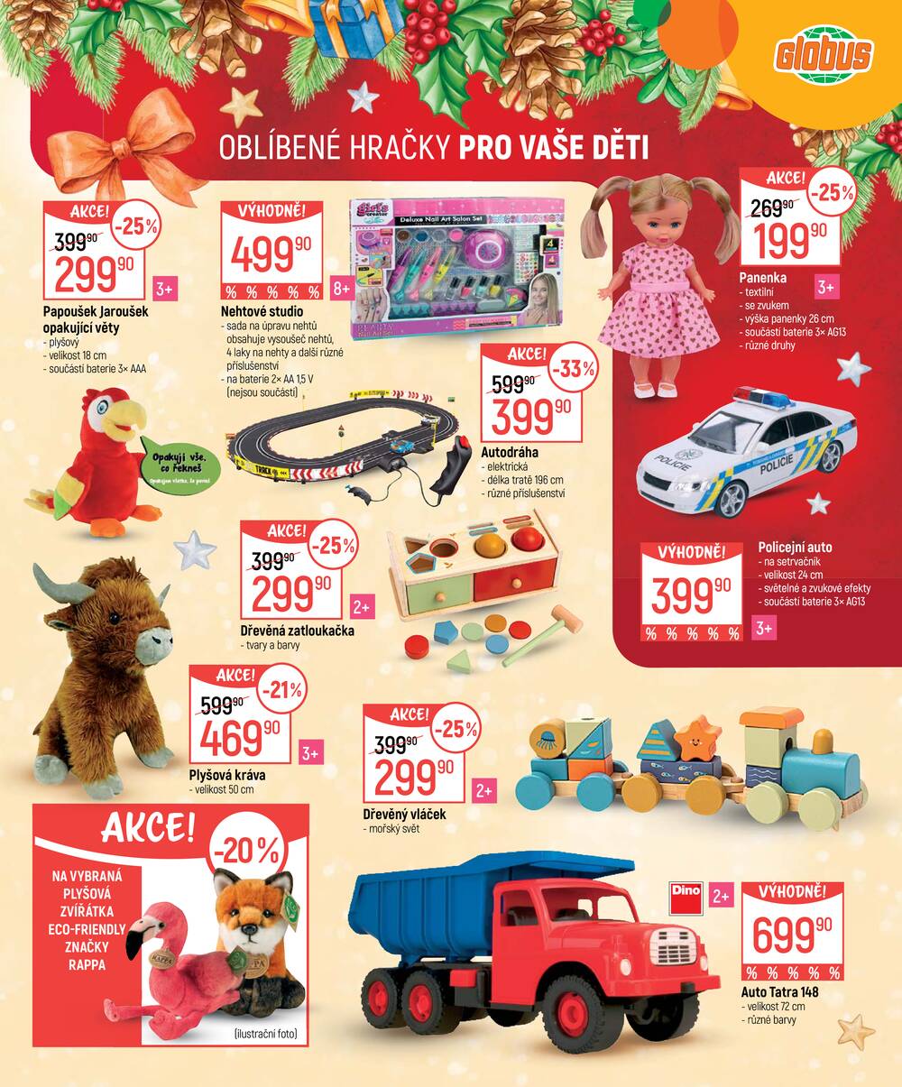 Akční leták Globus 27.10. - 23.11.2026 - Globus Praha - Štěrboholy