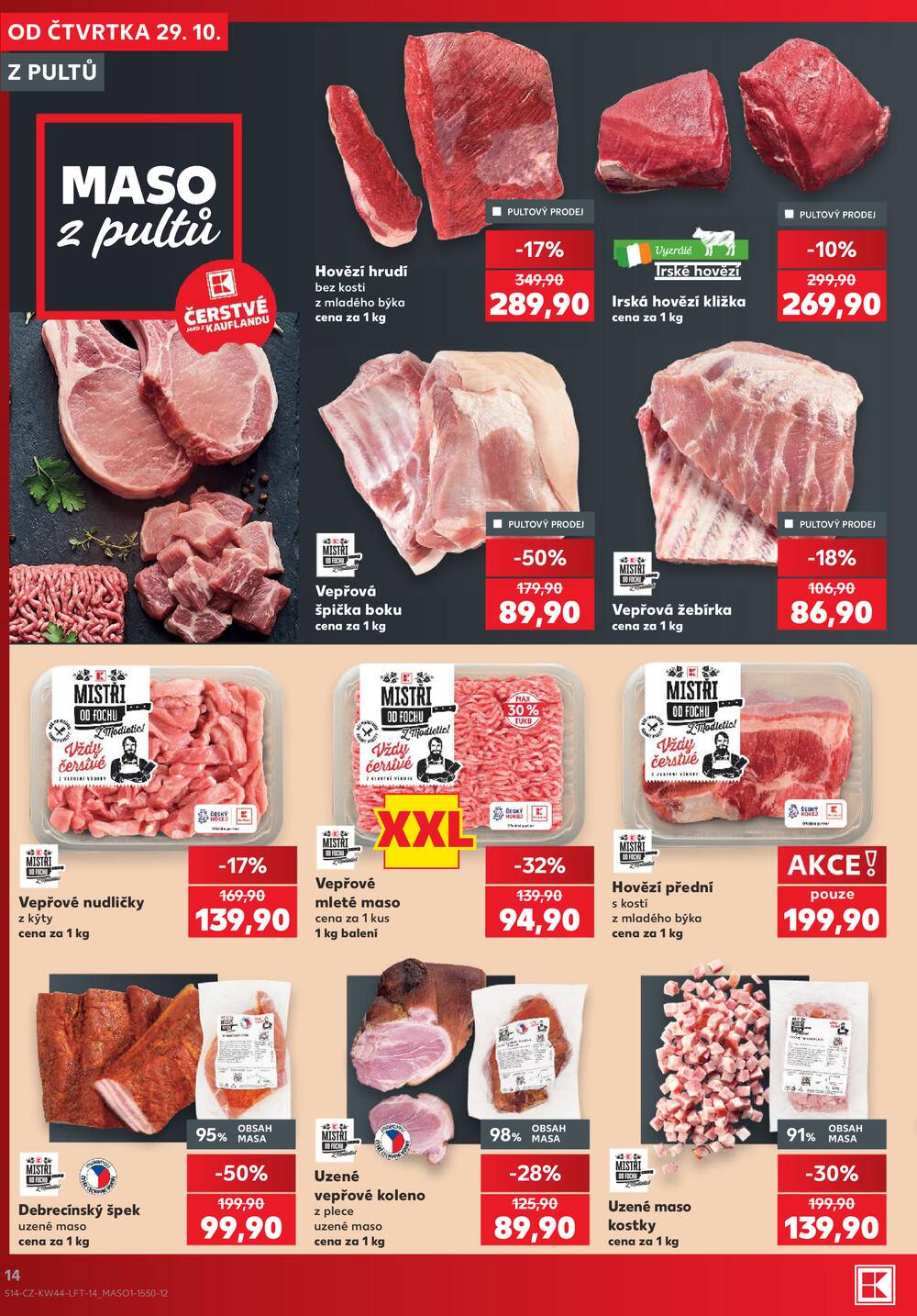Kaufland 29.10. - 3.11. - Kaufland - Prachatice