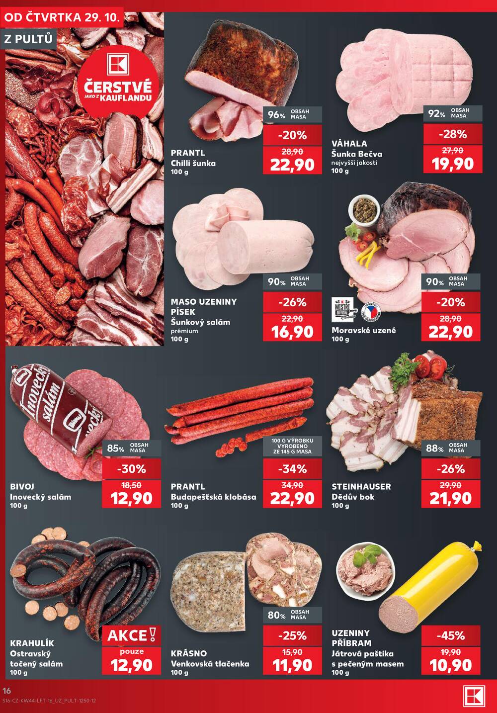 Kaufland 29.10. - 3.11. - Kaufland - Prachatice