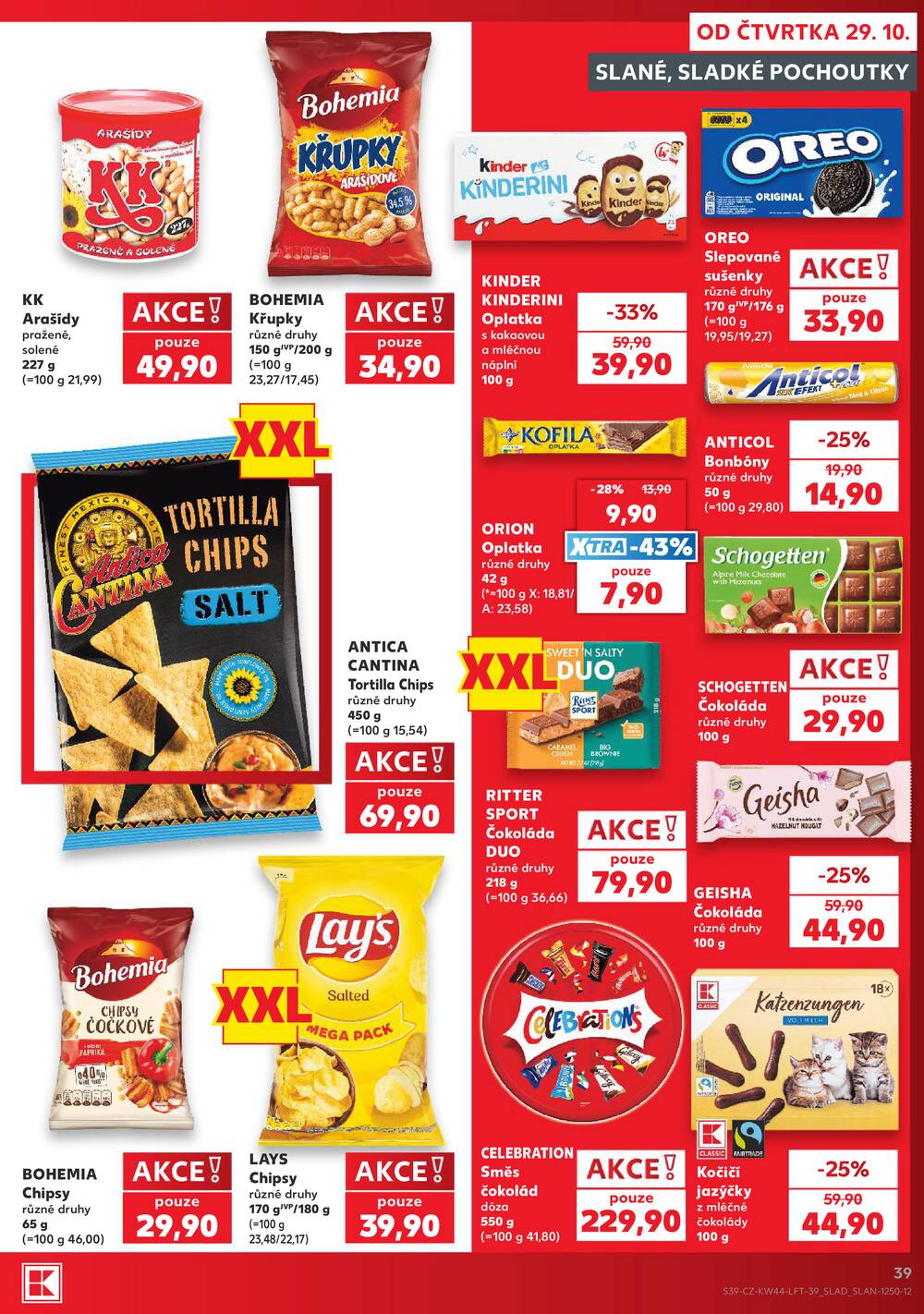 Leták Kaufland - Kaufland 29.10. - 3.11. - Kaufland - Třeboň - strana 39 Leták Kaufland - Kaufland 29.10. - 3.11. - Kaufland - Třeboň - strana 39
