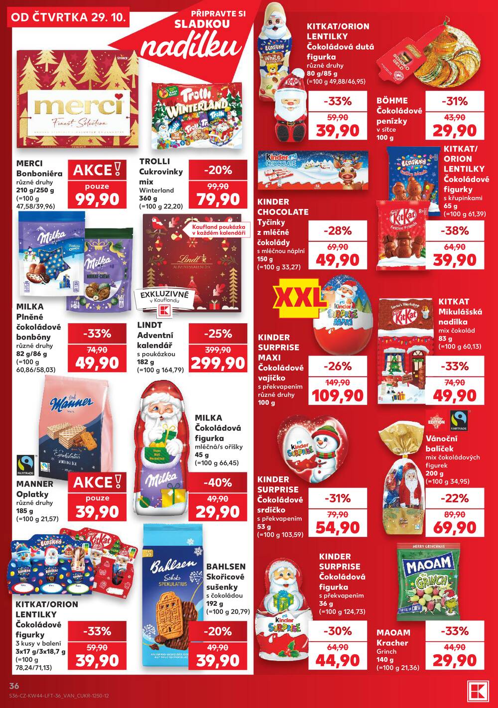 Kaufland 29.10. - 3.11. - Kaufland - Strakonice